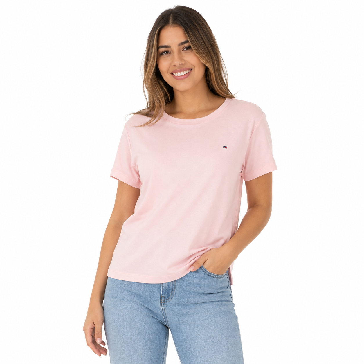 Tommy Hilfiger-Crewneck Favorite T-Shirt