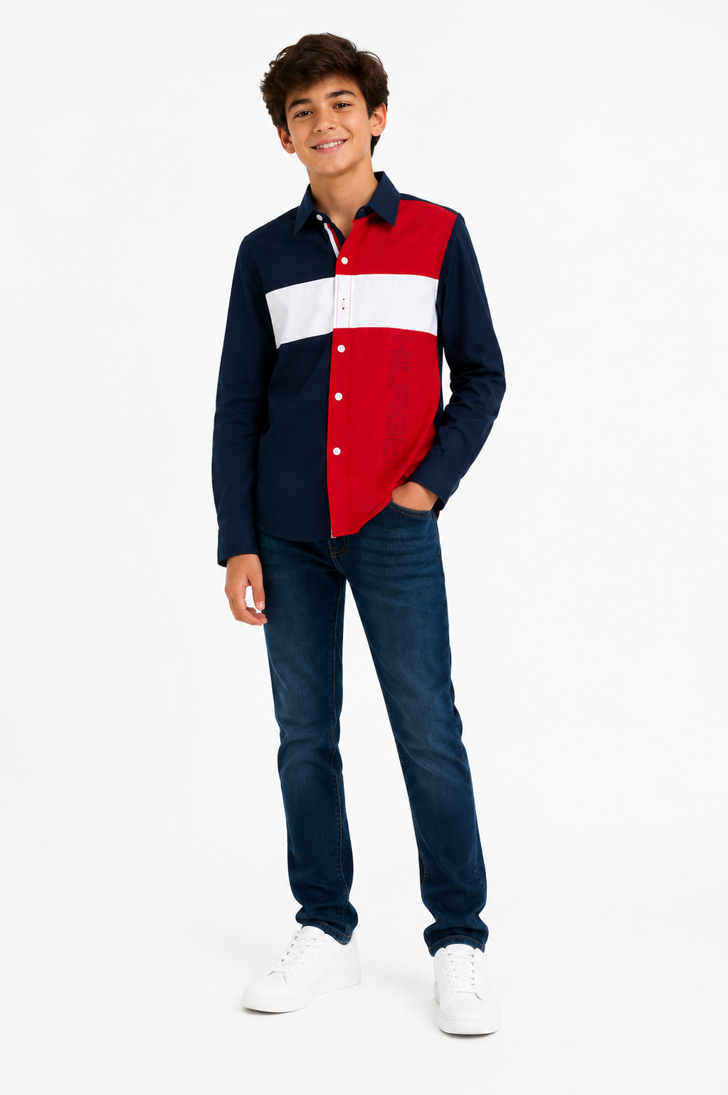 Tommy Hilfiger Boy's Regular Fit Shirt