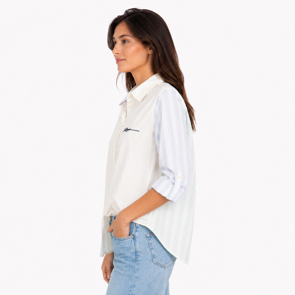 Tommy Hilfiger Women's Striped Regular Fit