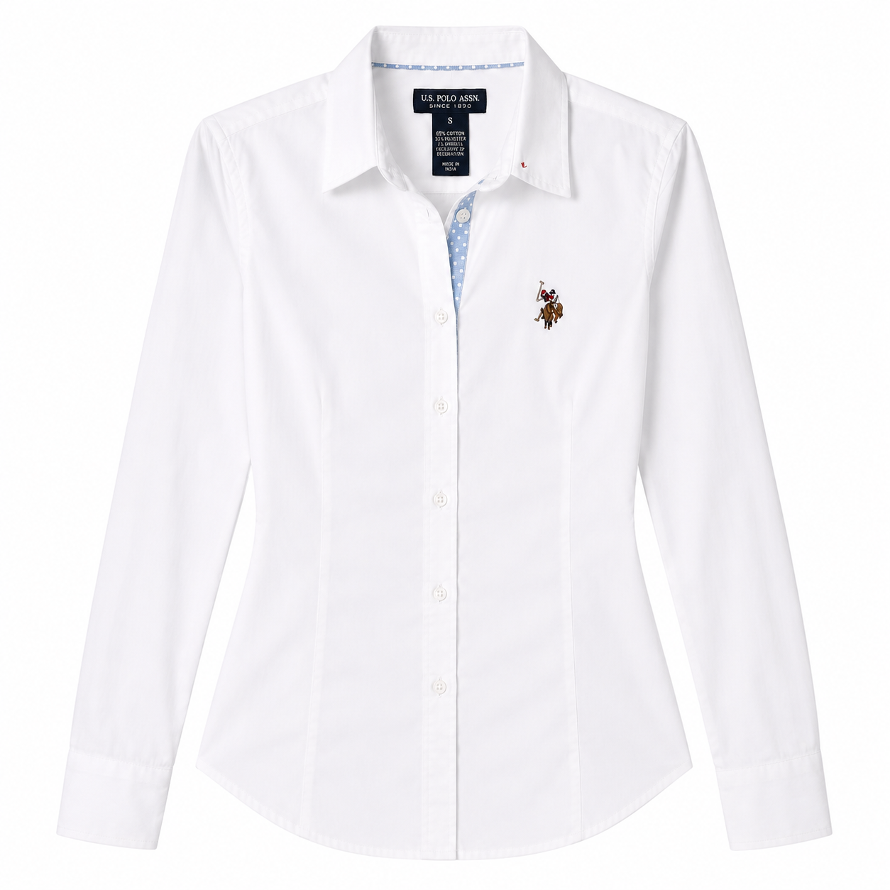 U.S Polo Multi Tonal Small Logo Oxford Shirt