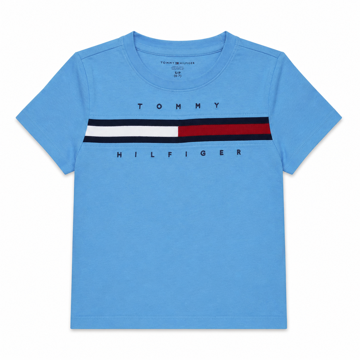 Tommy Hilfiger kids' flag stripe t-shirt