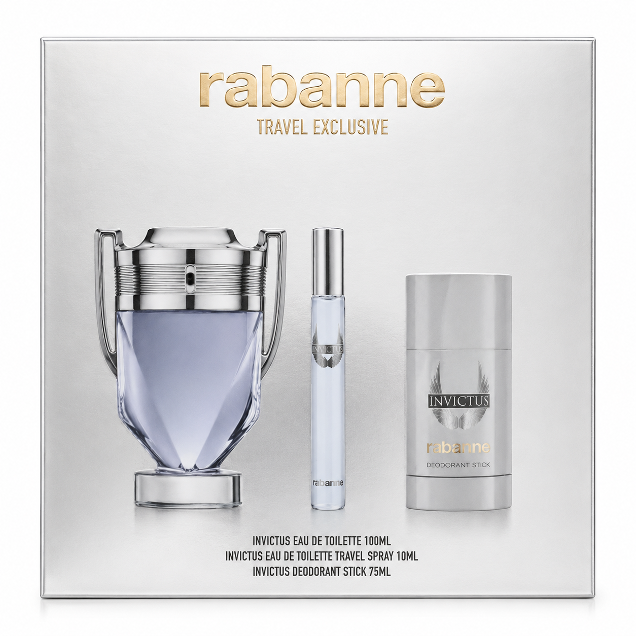 Rabanne Invictus Travel Exclusive Gift Box