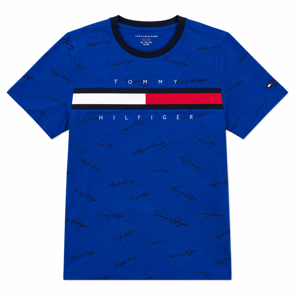 Tommy Hilfiger-Boys Logo Regular fit Cotton t-Shirt