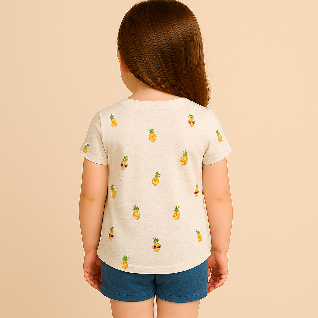 Old Navy Relaxed Hi-Lo Scoop-Neck Tee for Girls