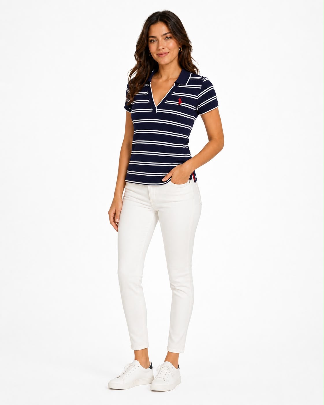 U.S. POLO ASSN-Women's polo shirt