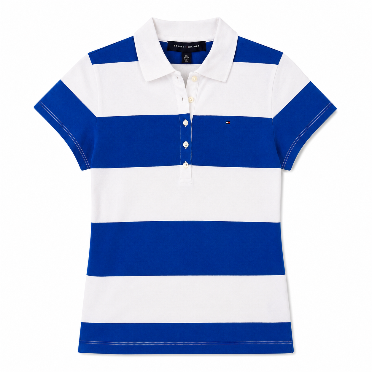 Tommy Hilfiger Block Stripe Classic Fit Polo Shirt