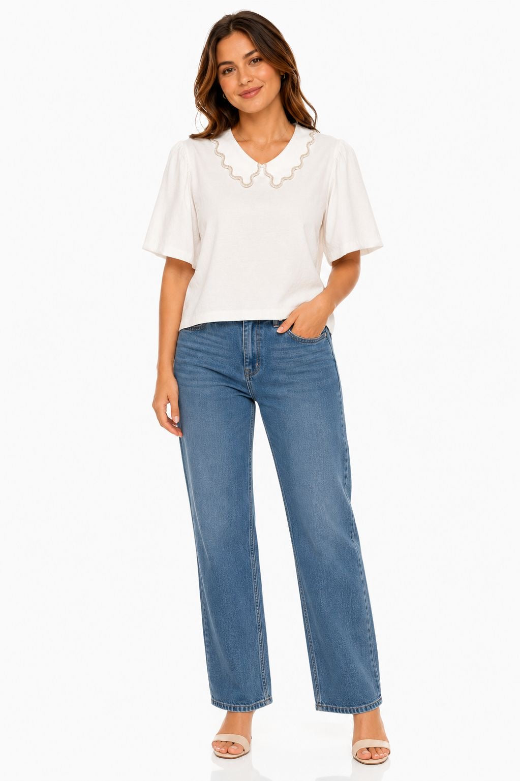 TUILÉA-White blouse from the Tuiléa brand