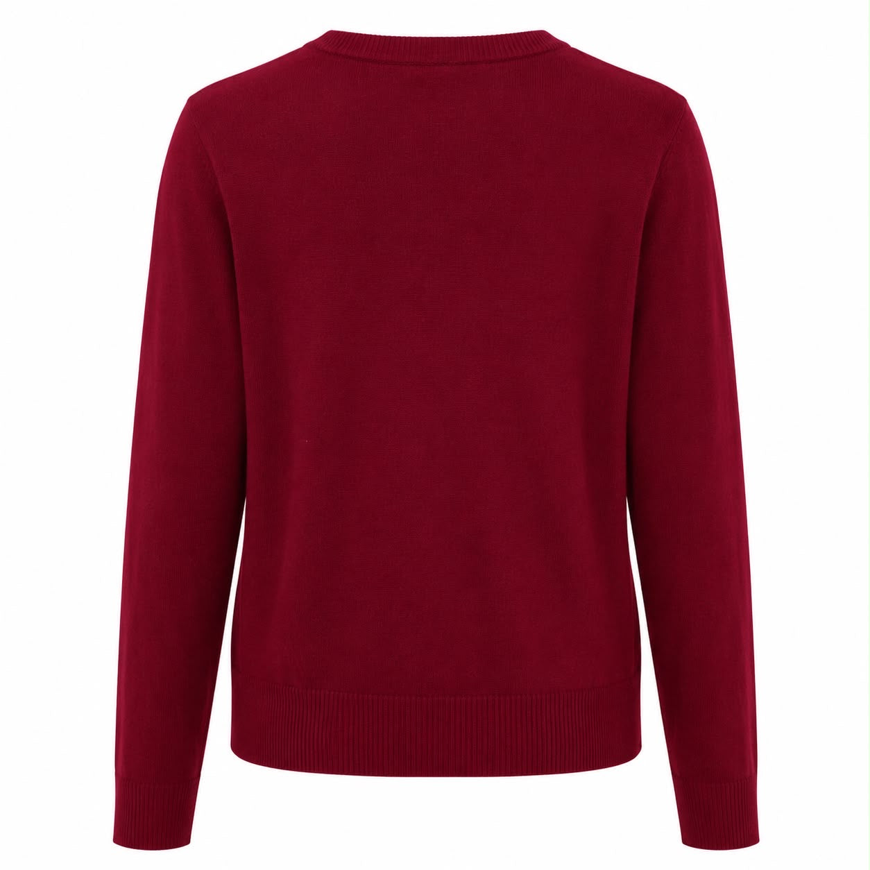 Liv Milano Red cardigan Features bright embroidered details on the neck