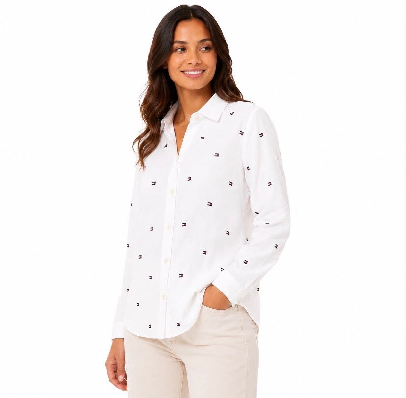 Tommy Hilfiger Flag Logo Women’s Shirt