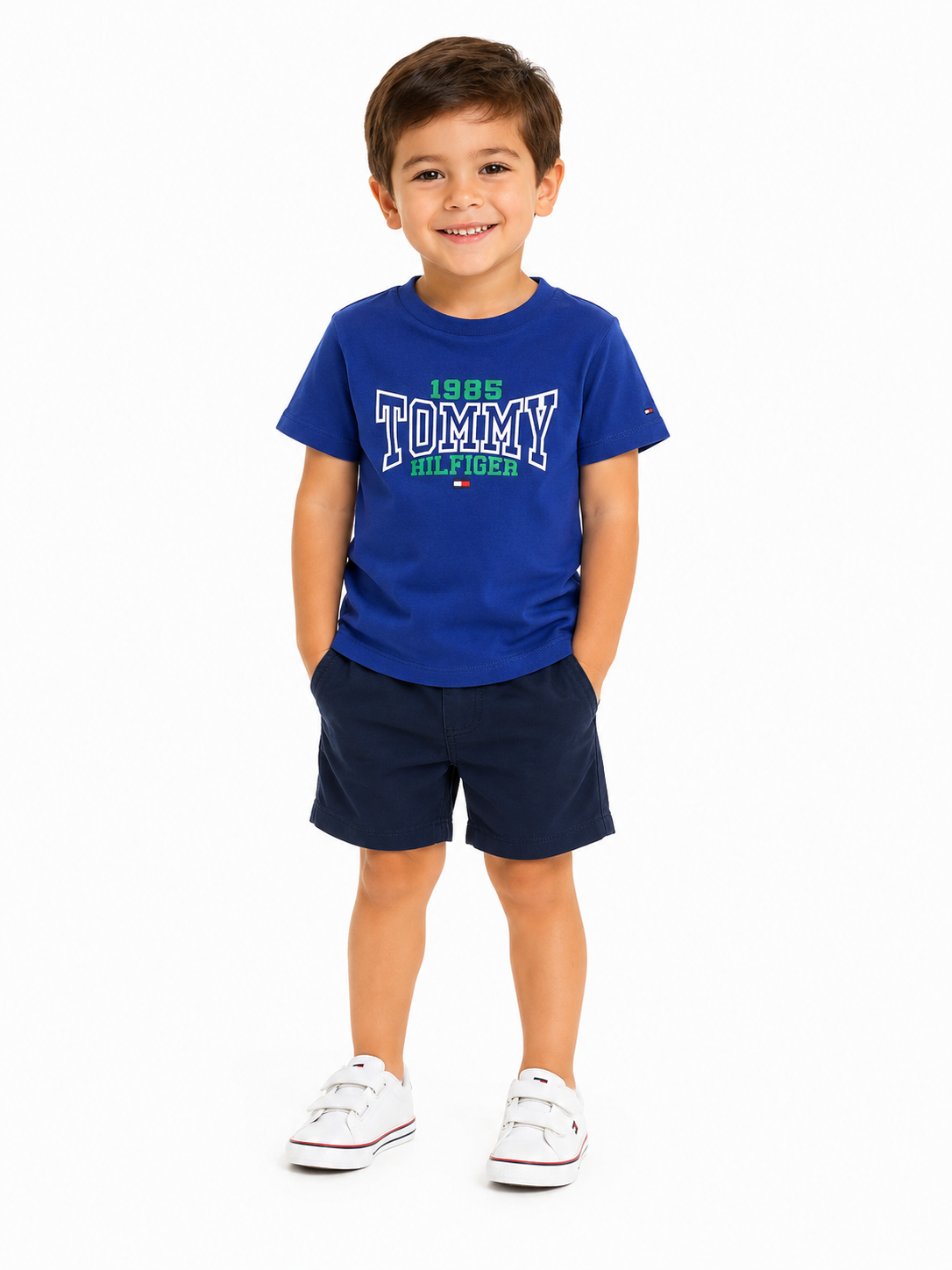 Tommy Hilfiger-TOMMY 1985 VARSITY TEE (BOYS 4-5)