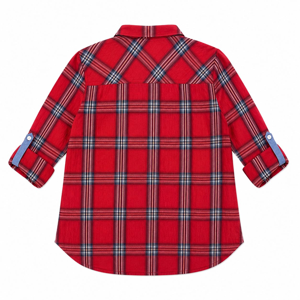 Tommy Hilfiger Women's Plaid Crinkle Utility Shirt