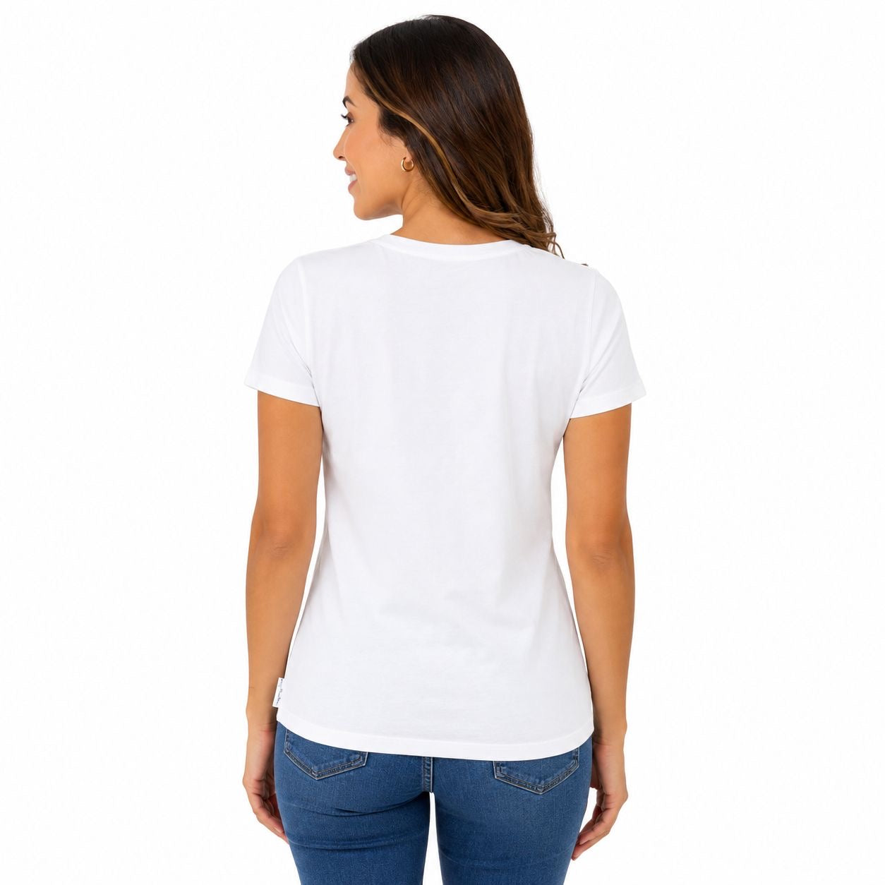 Calvin Klein Women's Palm Sunset V-Neck T-Shirt