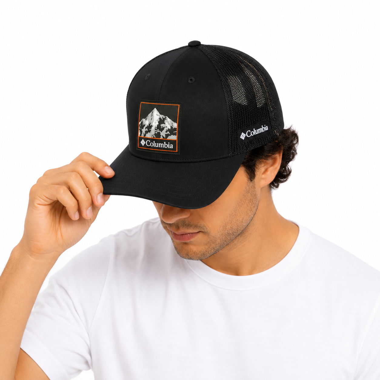 Columbia-Trucker style cap from the Columbia Sportswear brand,