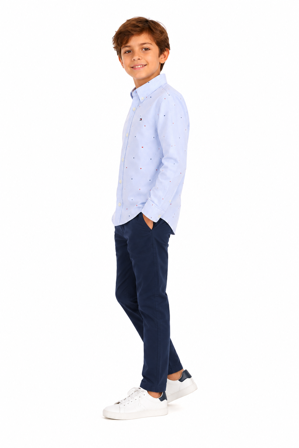 Tommy Hilfiger long-sleeved dress shirt for children