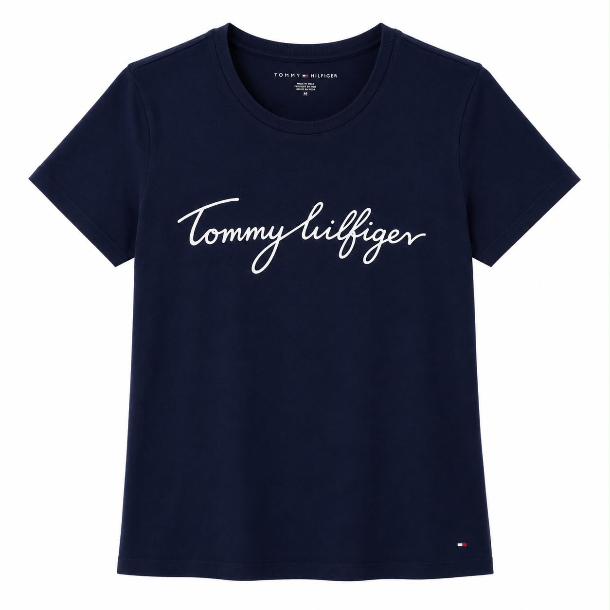 Tommy Hilfiger Embroidered Signature Crewneck T-Shirt