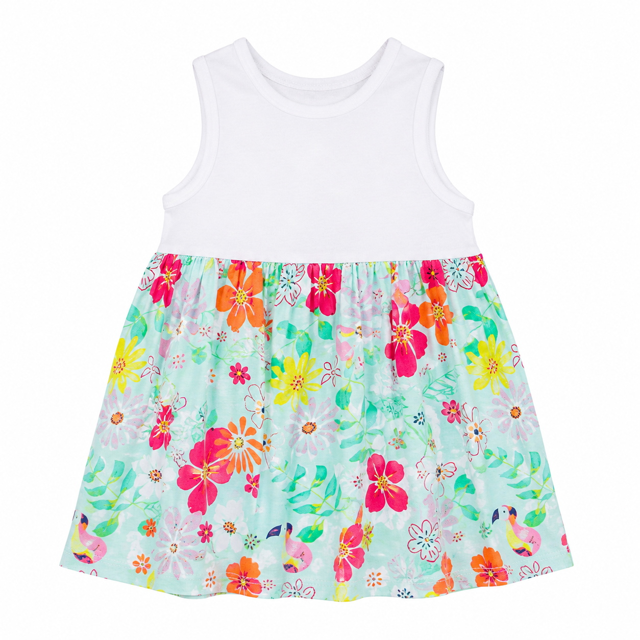 First Impressions Toddler Girls Floral-Print Cotton Dress