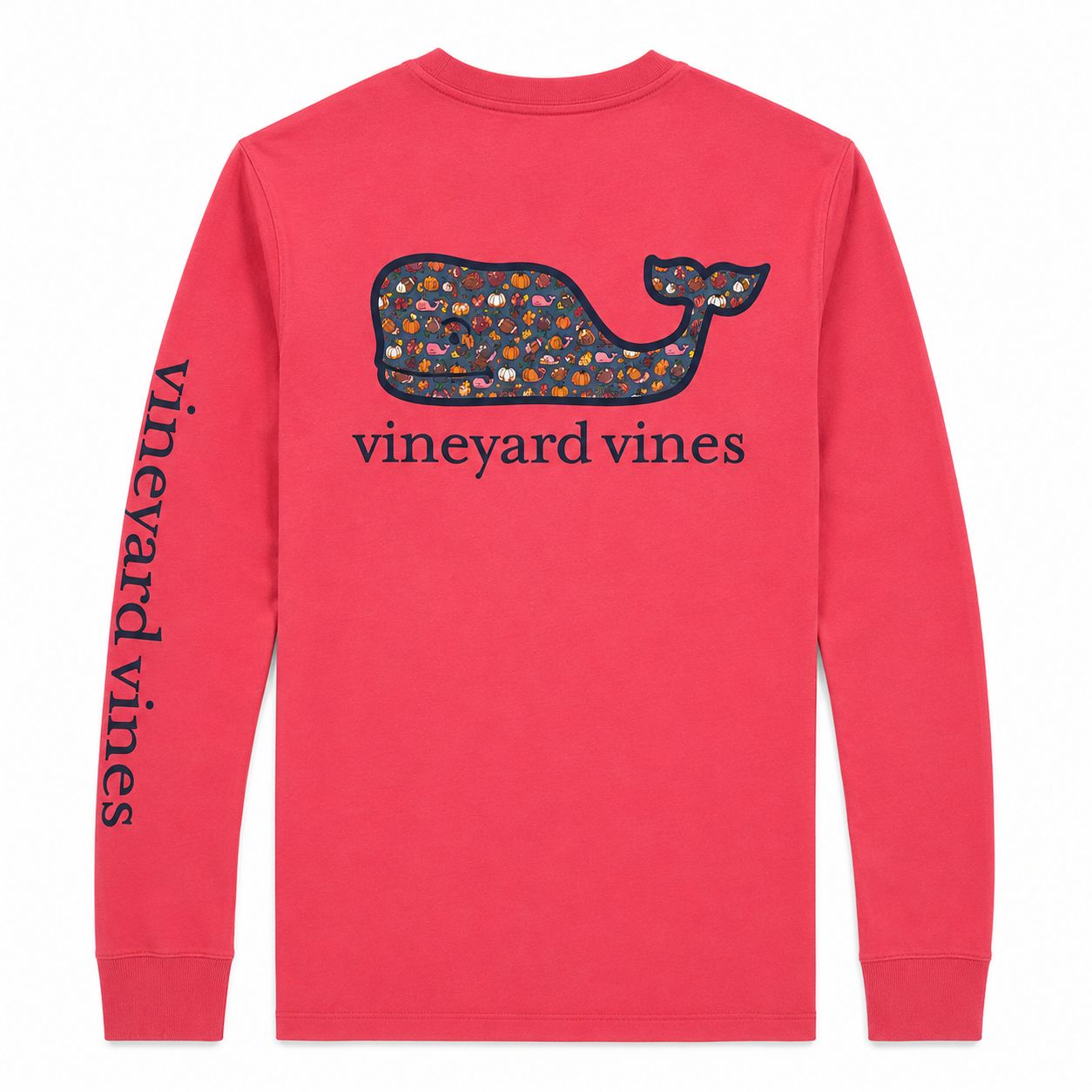 Vineyard Vines LS Fall Multi Icons T-Shirt