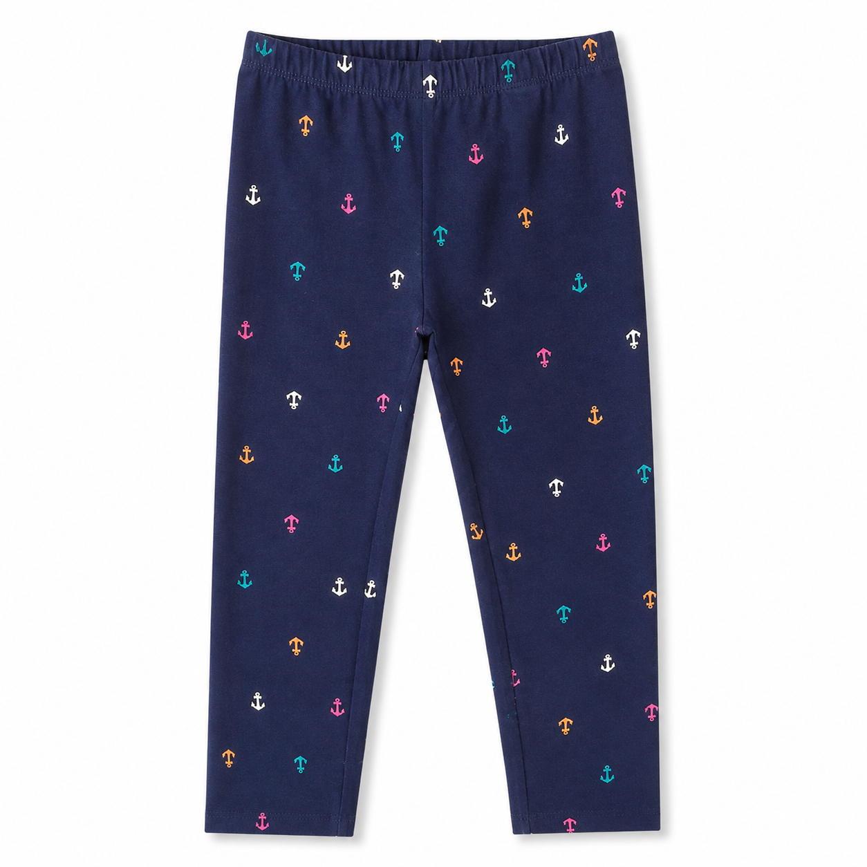 Nautica Girls' Anchor and Dot Print Leggings