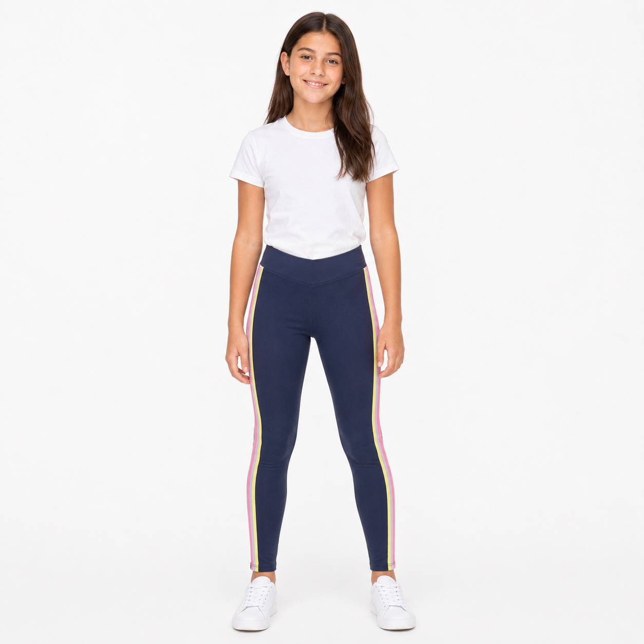 Old Navy side-striped leggings