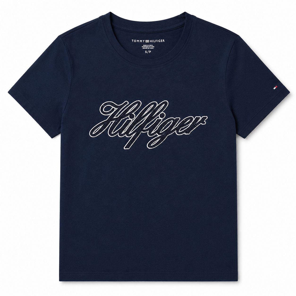 Tommy Hilfiger Script Hilfiger Logo T-Shirt