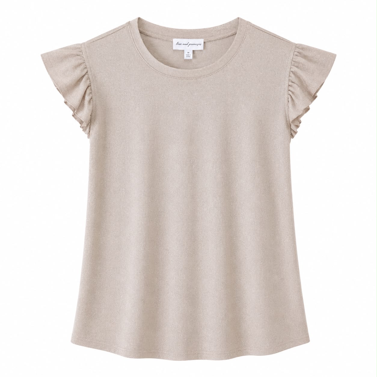 Love and Promises Beige blouse Women’s