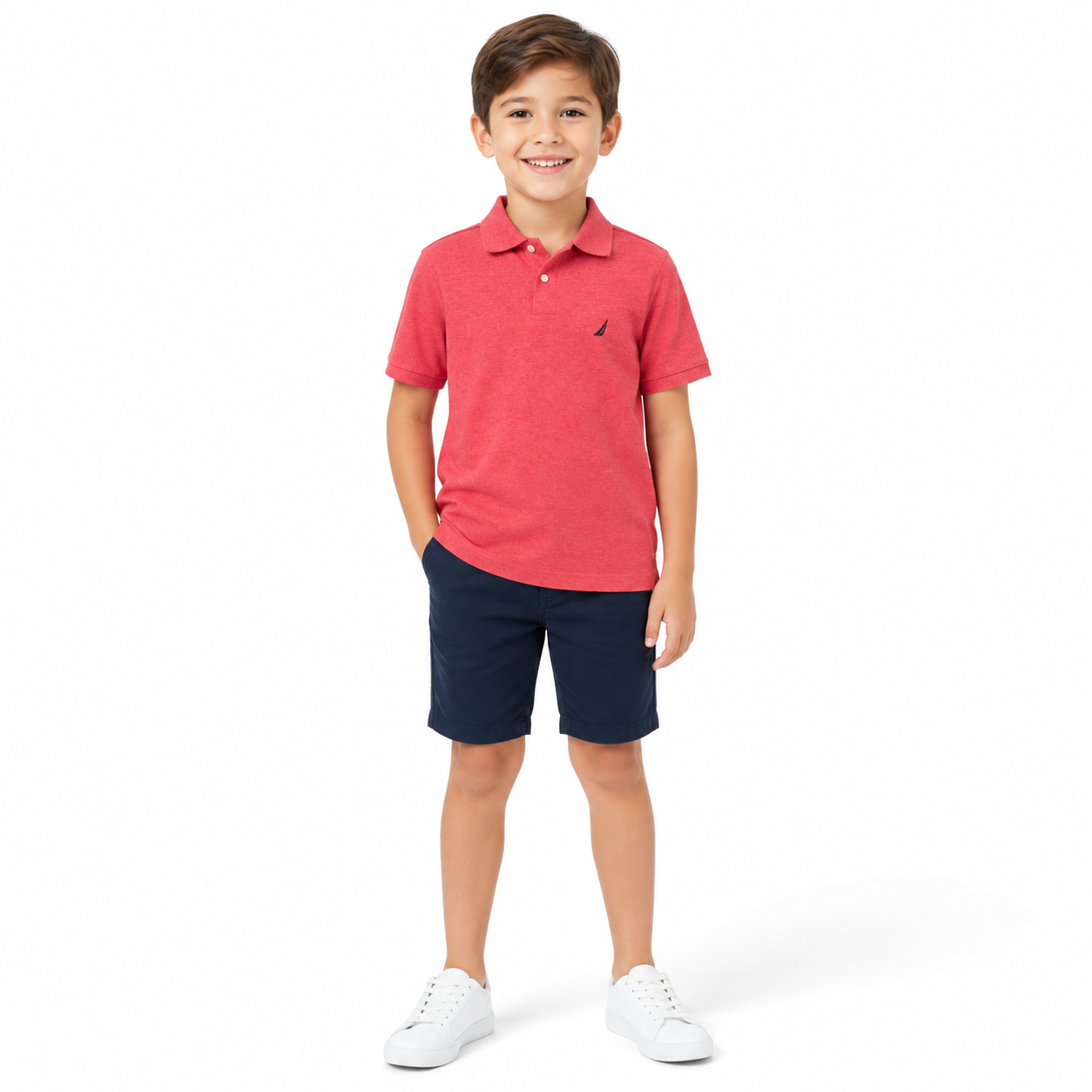 Nautica classic-fit short-sleeve polo shirt