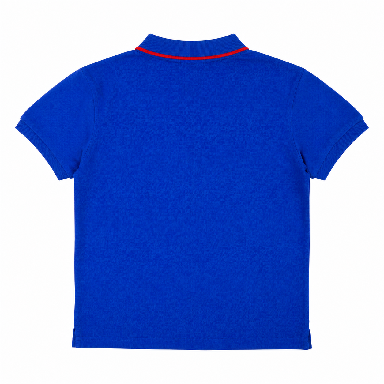 U.S. Polo Assn. blue pique polo shirt