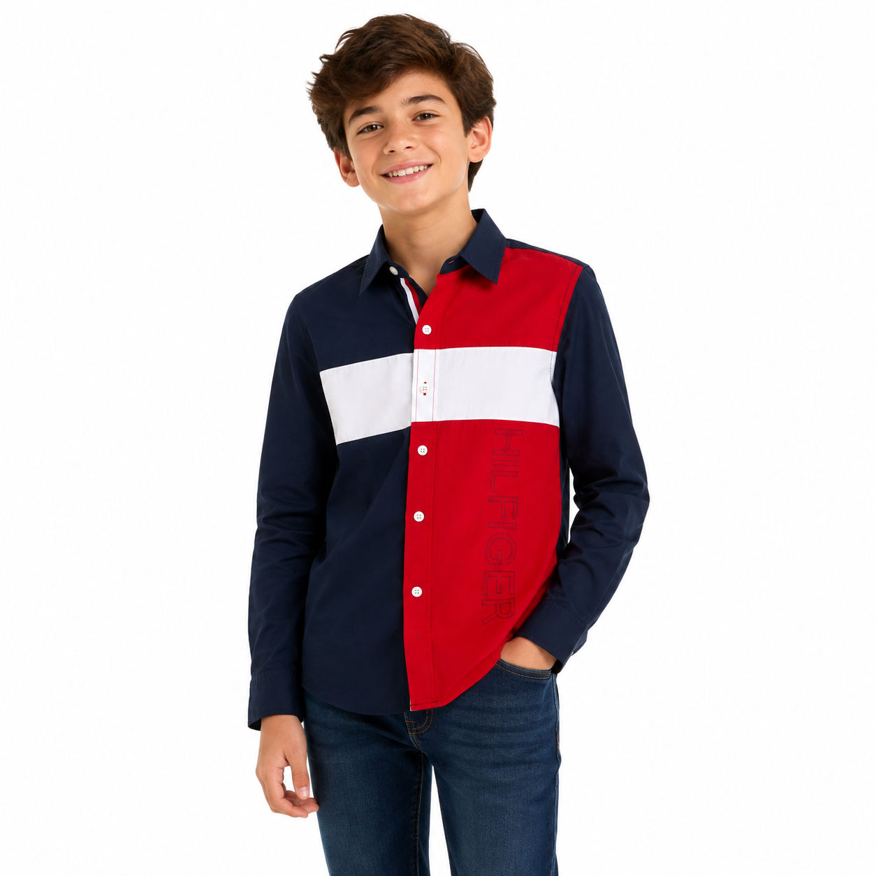 Tommy Hilfiger Boy's Regular Fit Shirt
