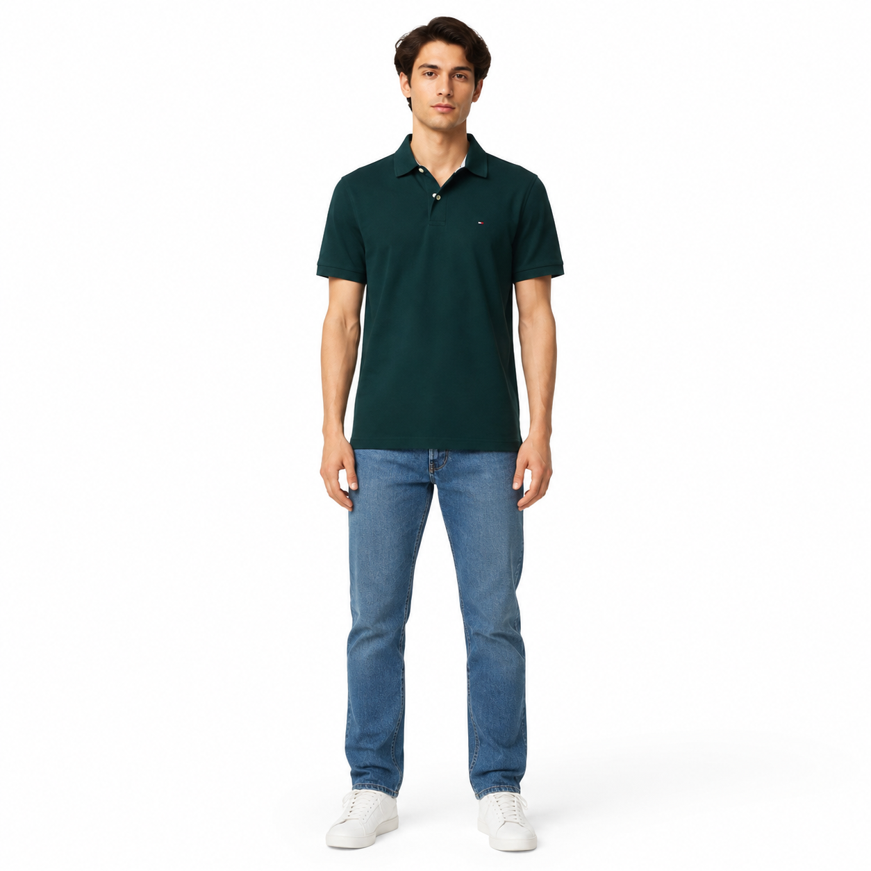 Tommy Hilfiger 1985 Regular Fit Pique Polo Shirt