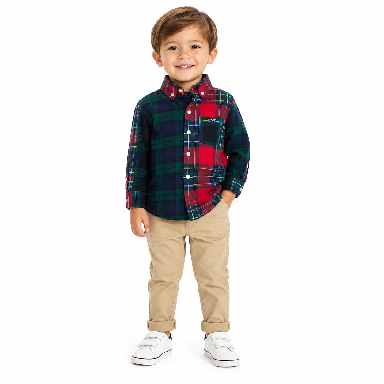 Vineyard Vineyard Plaid Shirt for Boy's Flannel