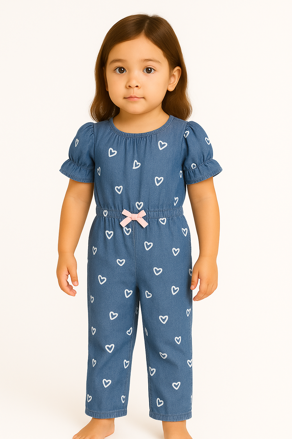 Heart Impresión Heart-patterned jumpsuit