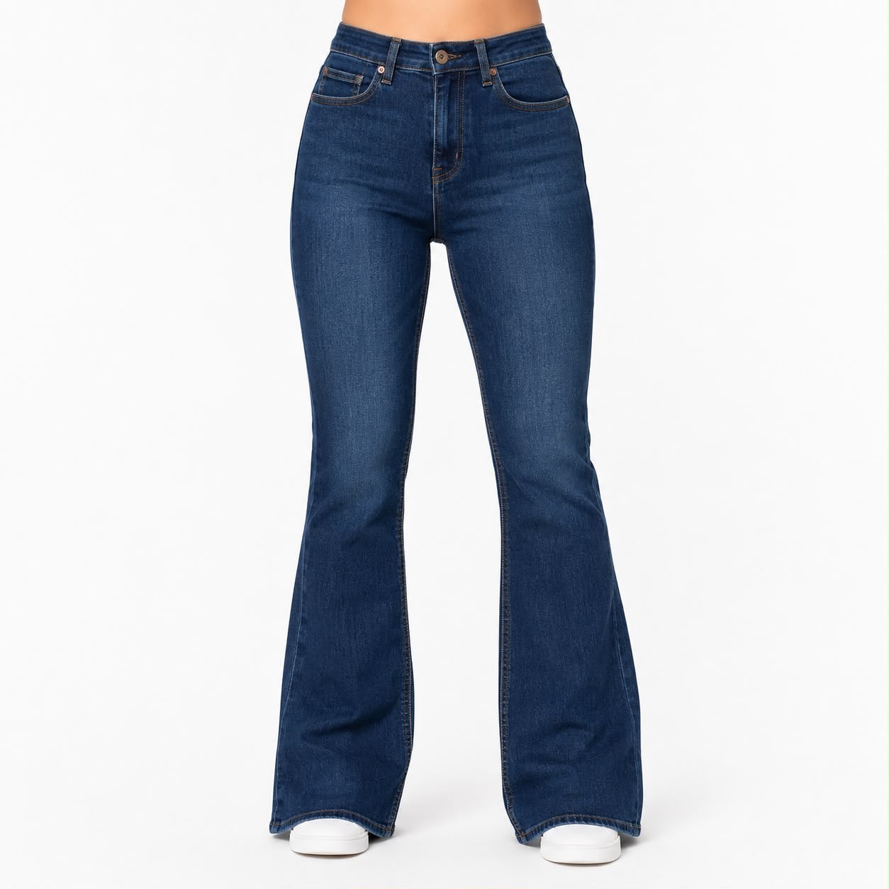 Levi's Womens 726 Flare Jeans Eternal Indigo - Dark Wash