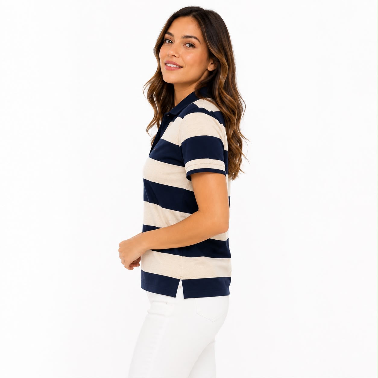 TOMMY HILFIGER-Slim Fit Zip Polo