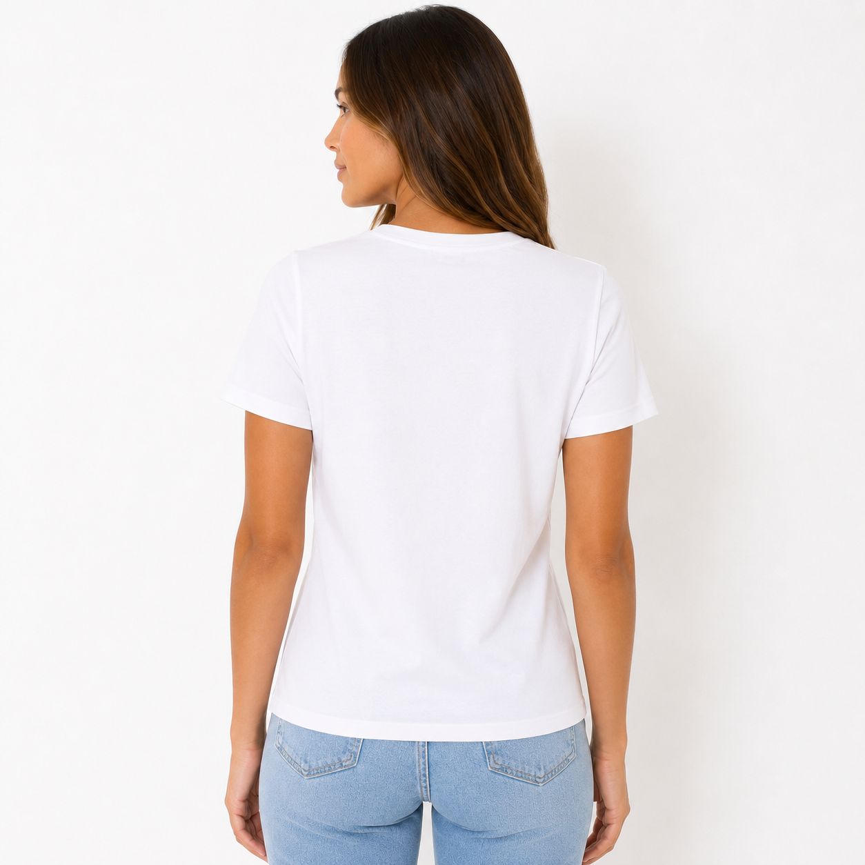Tommy Hilfiger-Embroidered Flag Stripe Logo T-Shirt