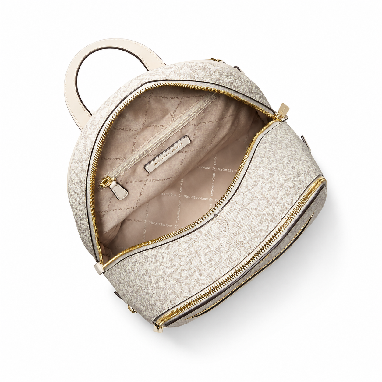 Michael Kors Rhea Medium Signature Logo Backpack