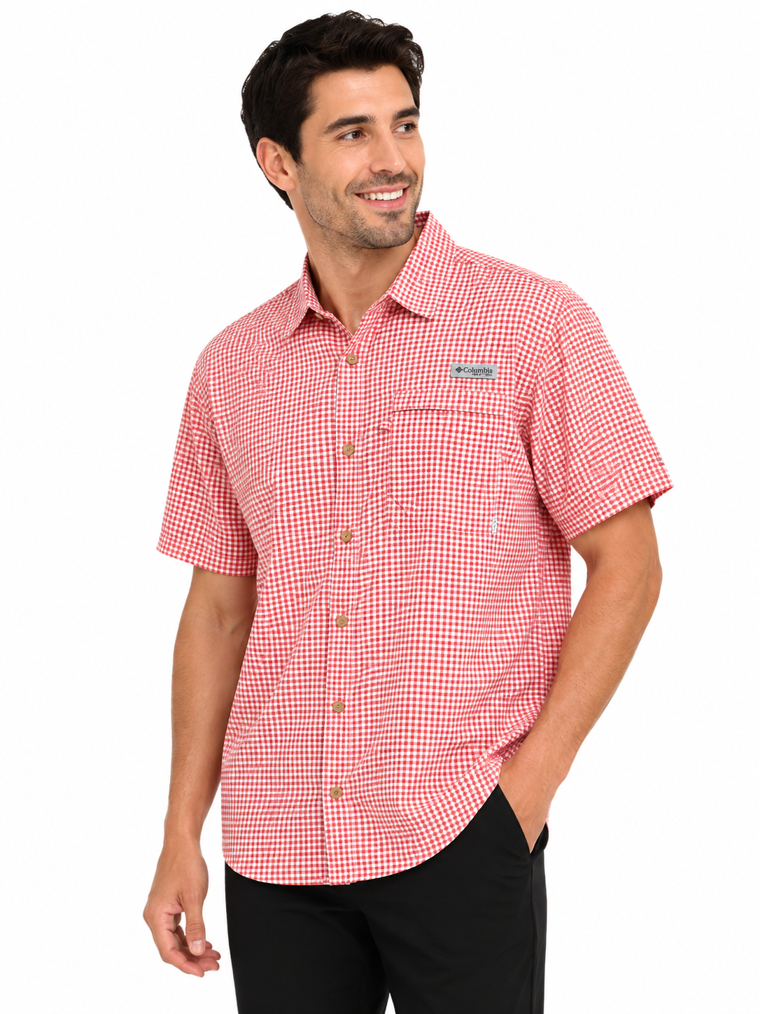 Columbia Harbor Peak Short Sleeve Shirt for men