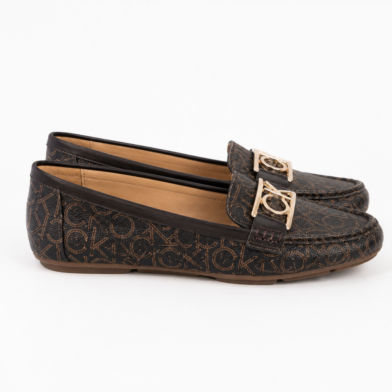 Calvin Klein moccasins for women, model Lonie or Lileta