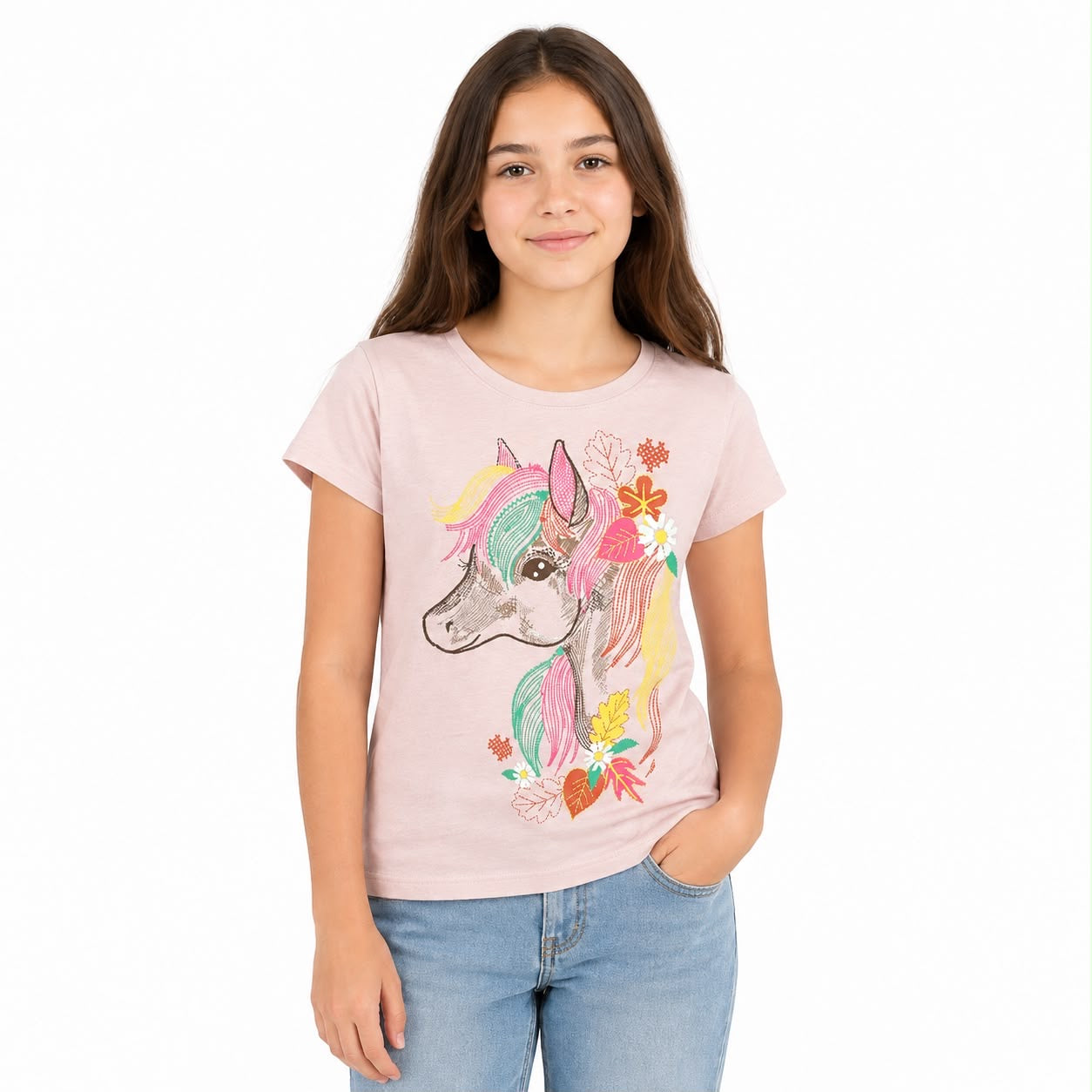 The Children’s Place Short-sleeved graphic t-shirt for girls