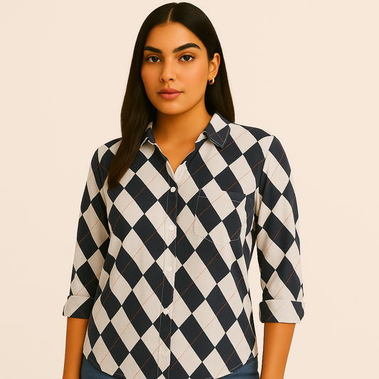 Tommy Hilfiger Long Sleeve Button Down Shirts for Women