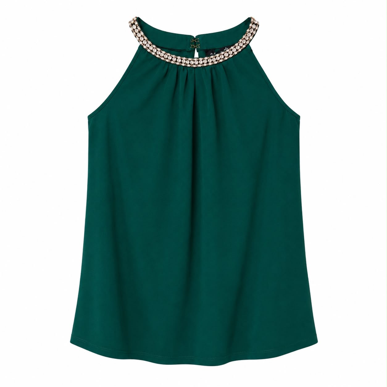 A Love Story Women’s Neck Pearl Blouse