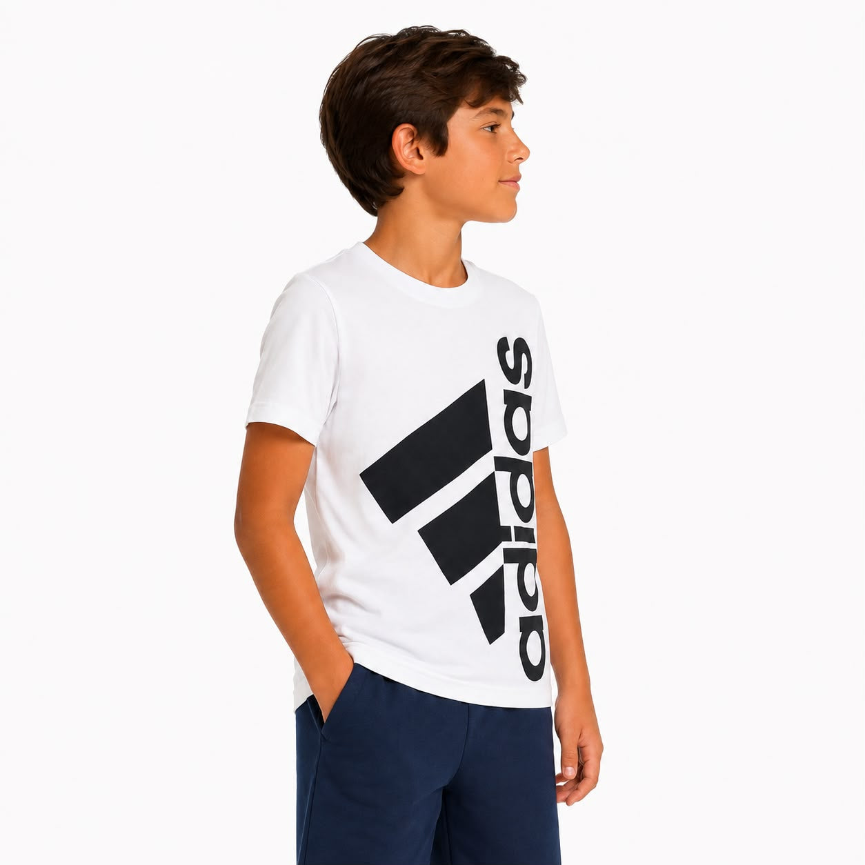 Adidas Boys' Stay Dry Moisture-Wicking Aeroready Short Sleeve T-Shirt