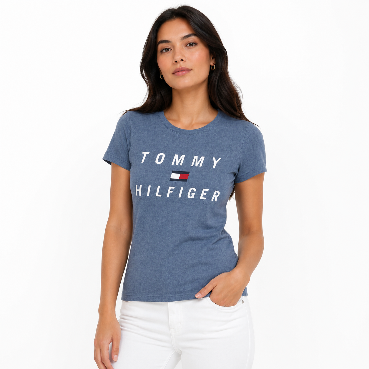 Tommy Hilfiger Women's Short Sleeve Crewneck Tee