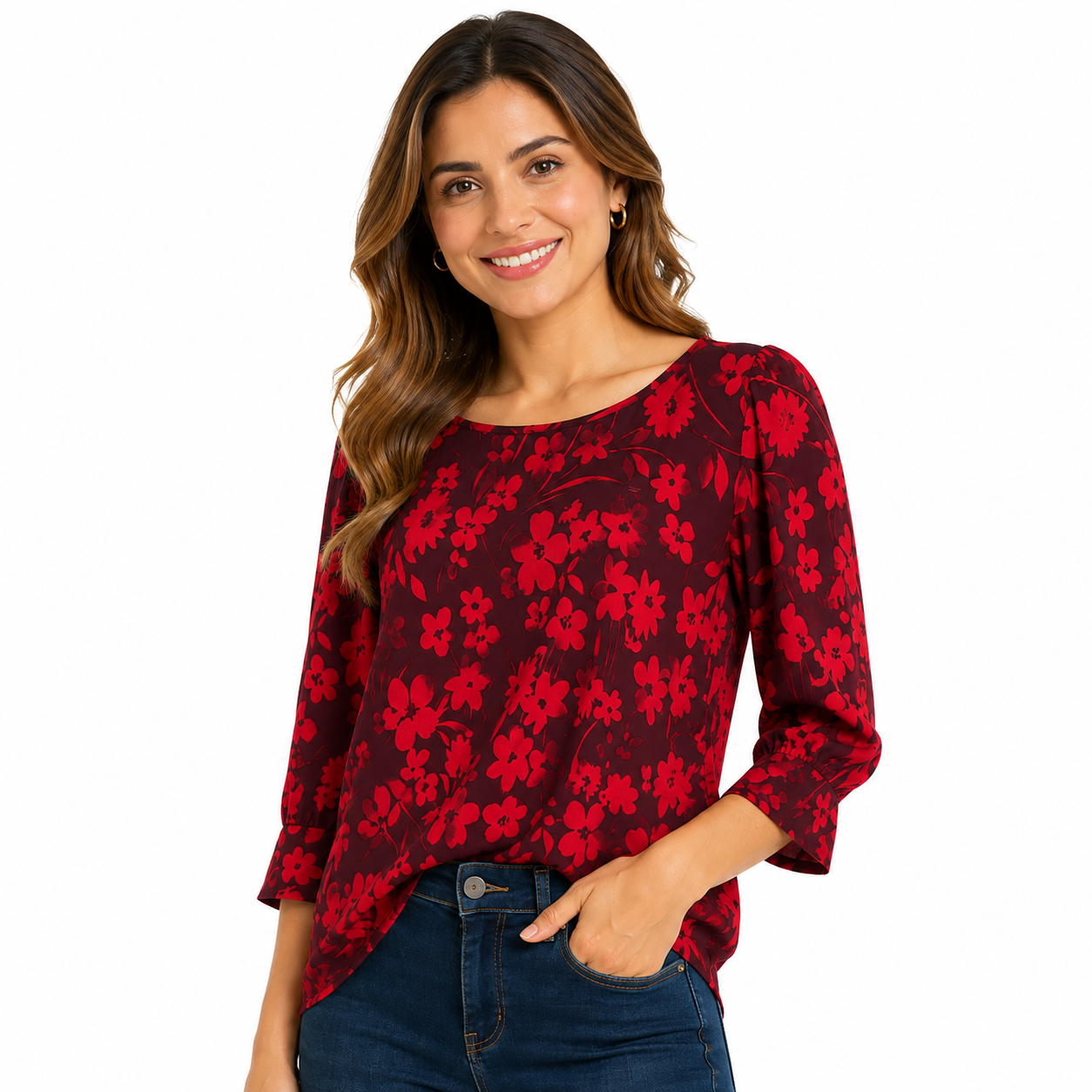Tommy Hilfiger floral print blouse