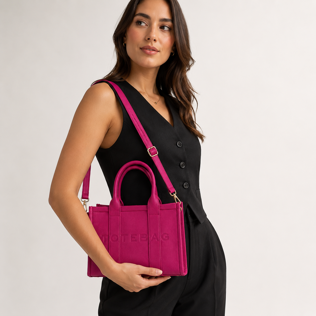 Purple and Lila Tote Bag