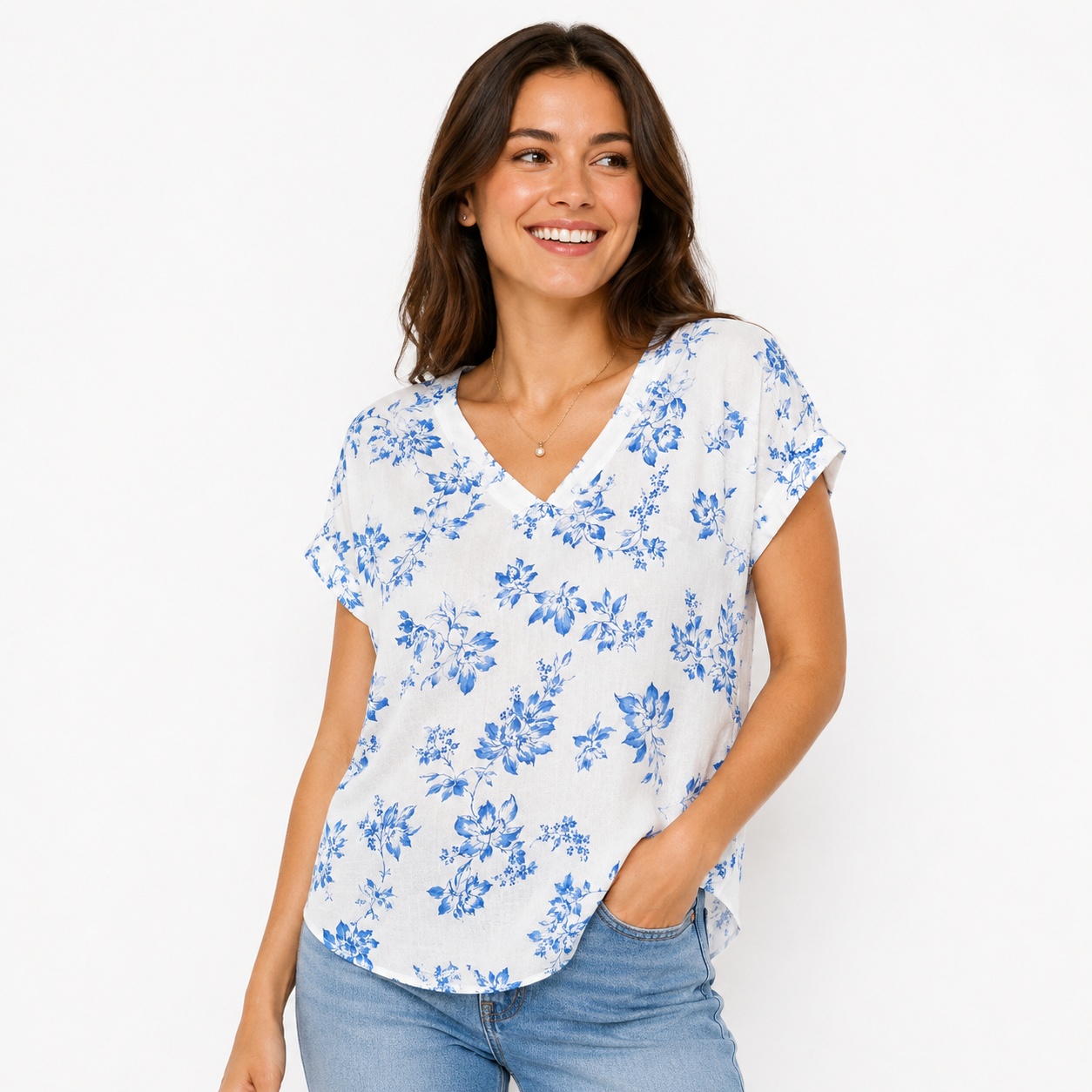GAP short sleeve with V-Neck blouse Women’s