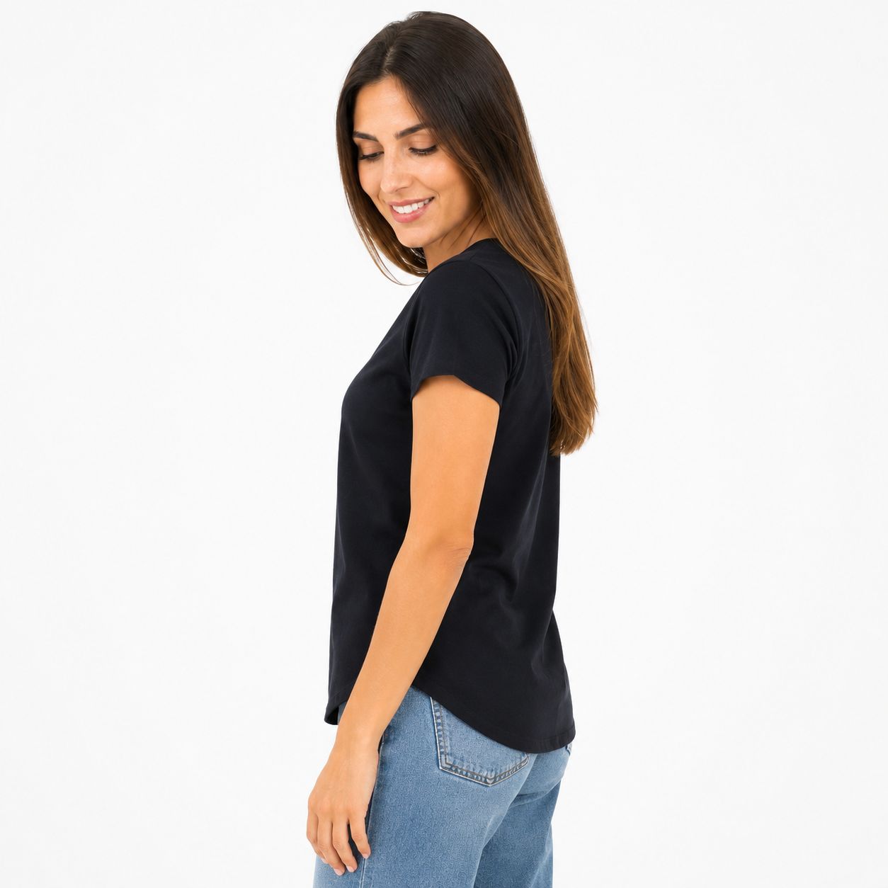 89th + Madison Black blouse from the Retrelogy brand stands out for its V-neck