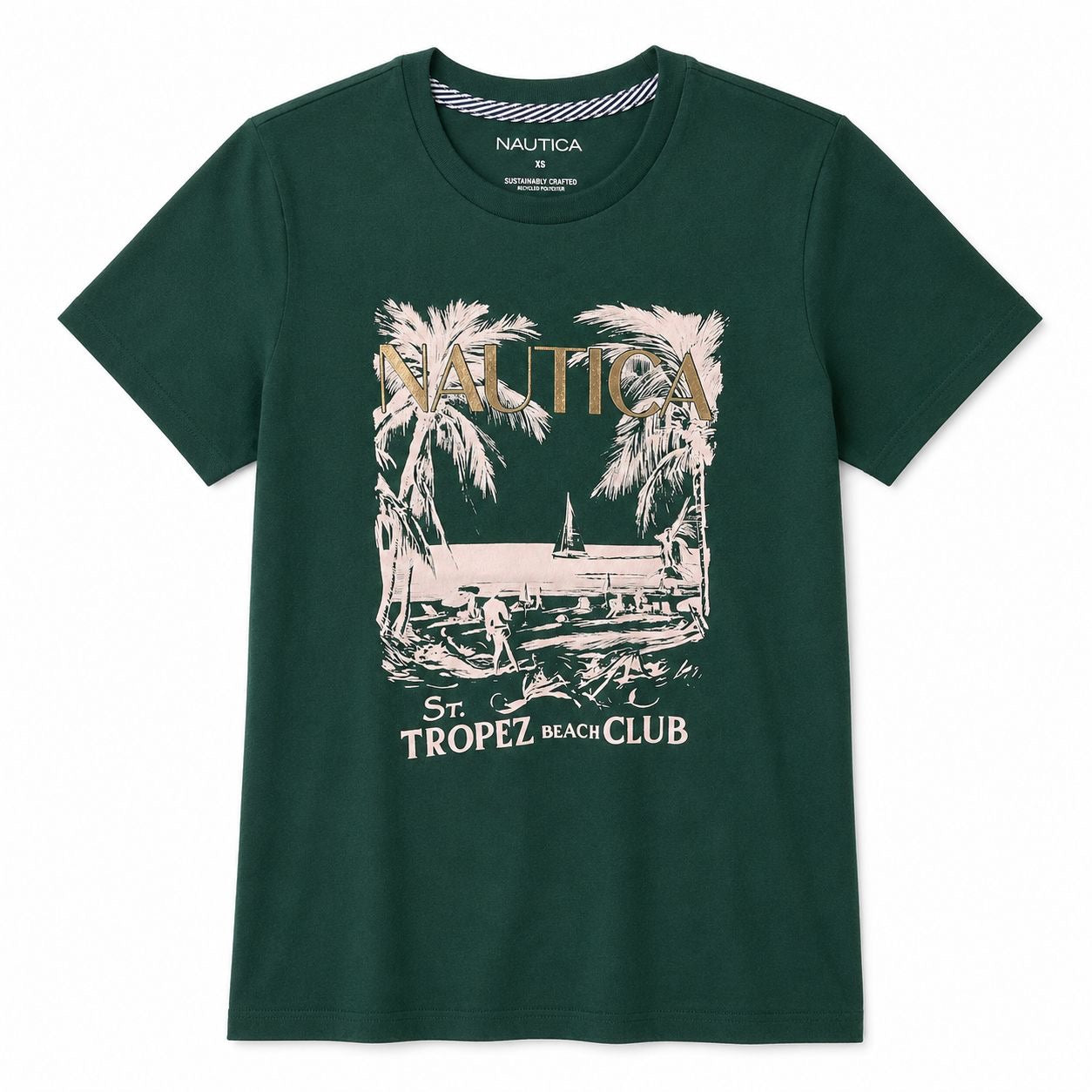Náutica Resort Time Foil Graphic T-Shirt