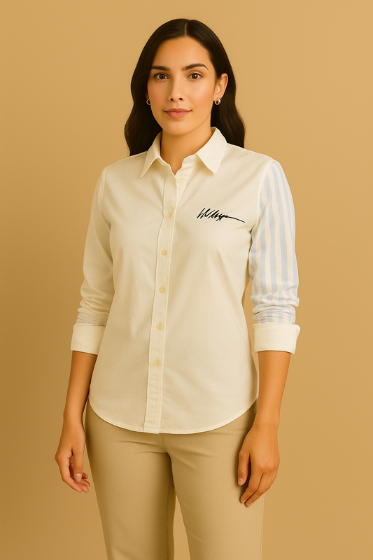 Tommy Hilfiger Women's Striped Regular Fit