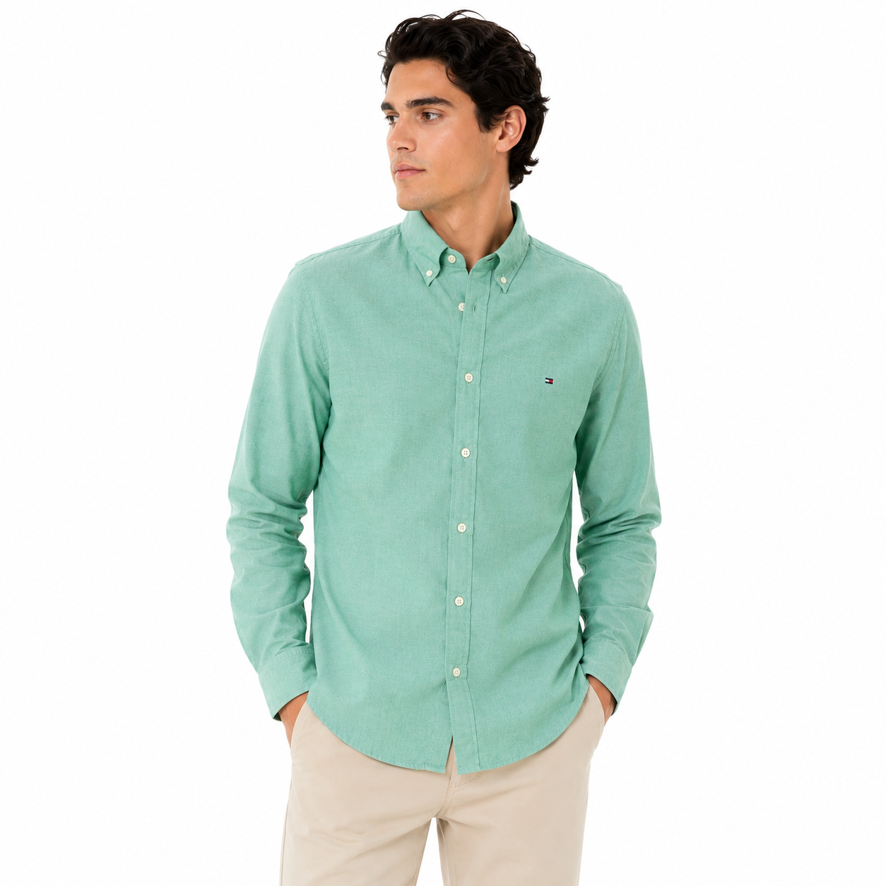 TOMMY HILFIGER-Regular Fit Oxford Shirt
