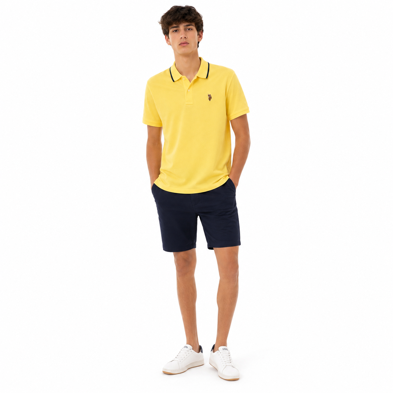 U.S Polo Assn Boys Pique Polo Shirt